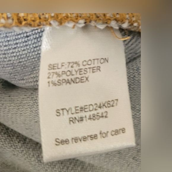 ARATTA Susanna K. Embellished  Denim Jacket. Sz M NWT MSRP $270 - Picture 13 of 15